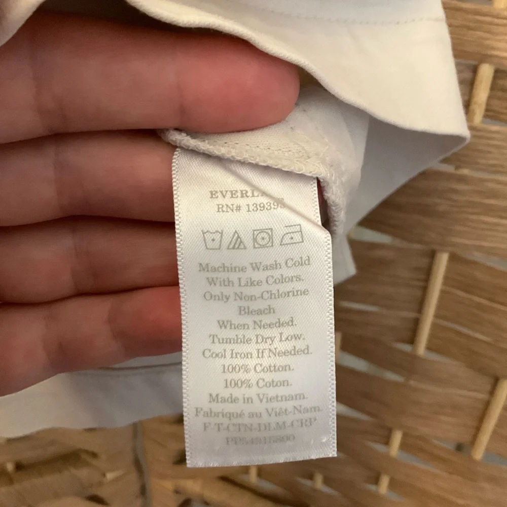 Everlane Women's Crewneck Boxy Top - Picture 4 of 7